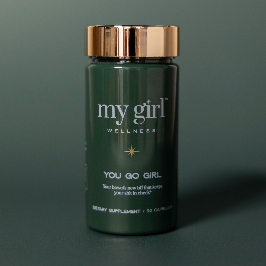 you go girl front bottle my girl wellness